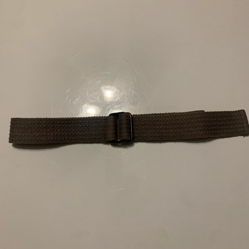 Lucky Brand Patterned Brown And Solid Gray Belt S… - image 8